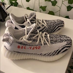 Zebra yeezys
